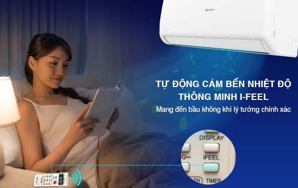 Máy lạnh Casper 1.5 HP SC-12FS32 - Chức năng cảm biến thân nhiệt iFeel
